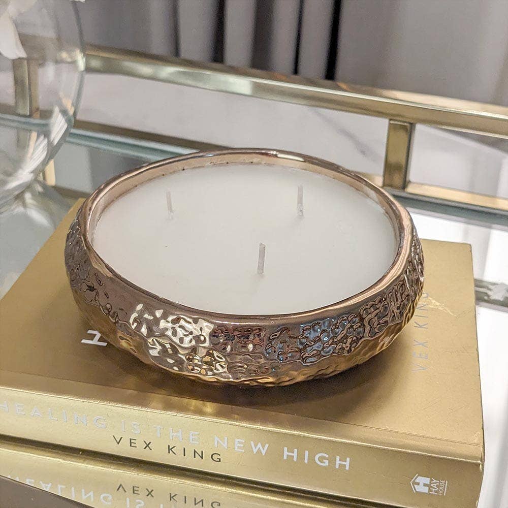 Aeolian 3 Wick Bronze Scented Candle