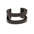 Black Wood Cut Out Cuff