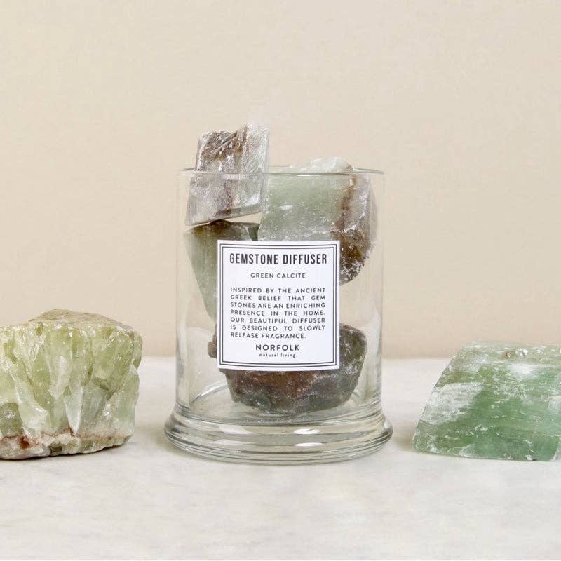 NEW* Gemstone Diffuser - Green Calcite