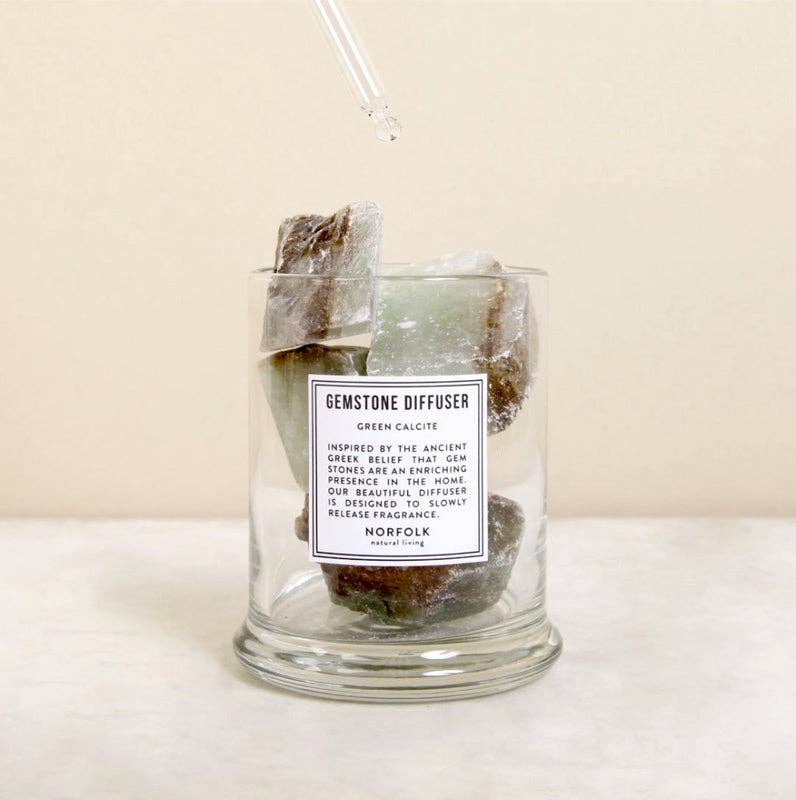 NEW* Gemstone Diffuser - Green Calcite