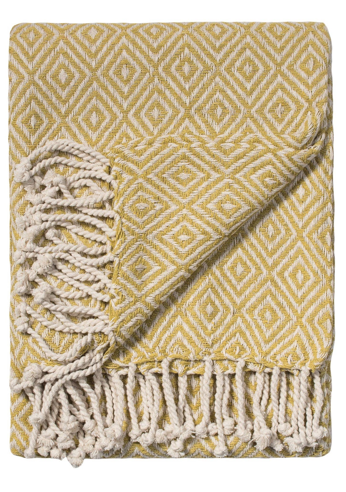 Diamond Cotton Handloom Throw