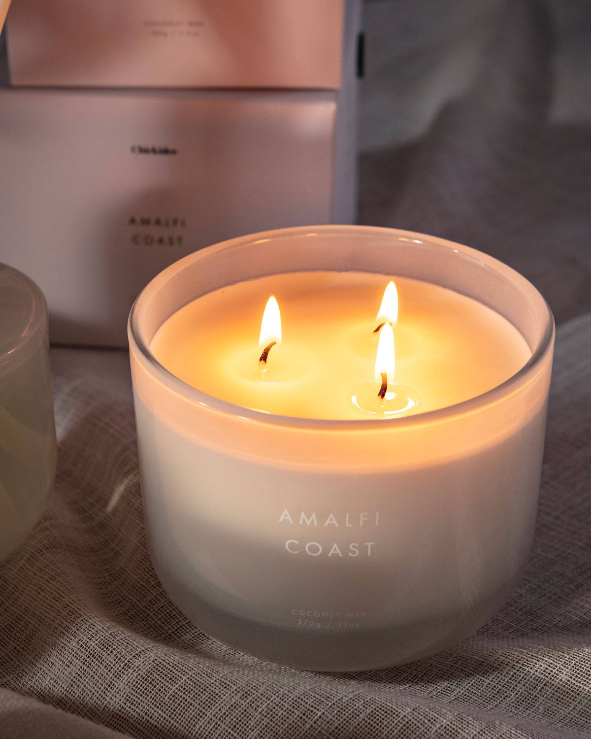 Amalfi Coast Neutral Core Candle Large - Abhaile Interiors