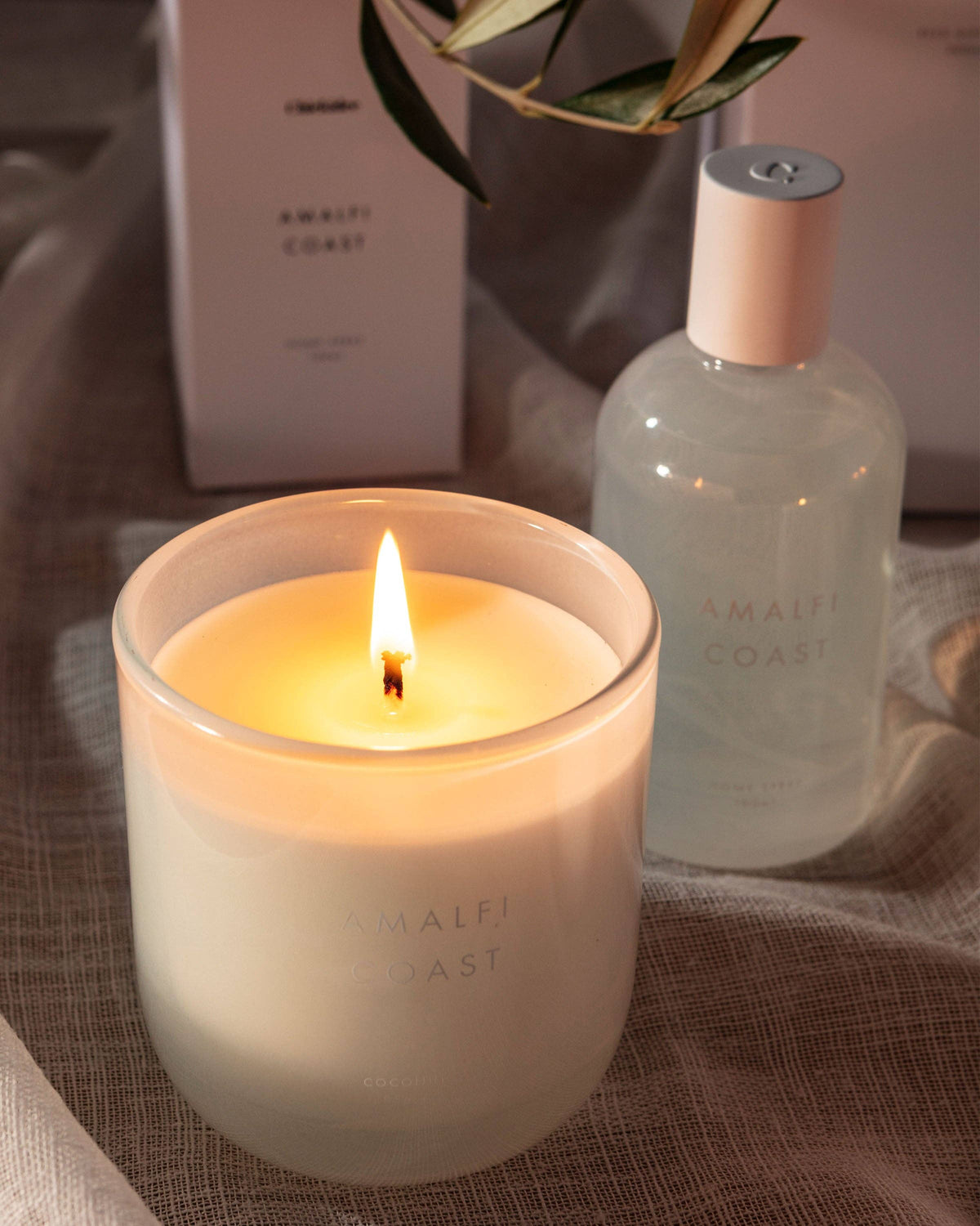 Amalfi Coast Neutral Core Candle Small - Abhaile Interiors