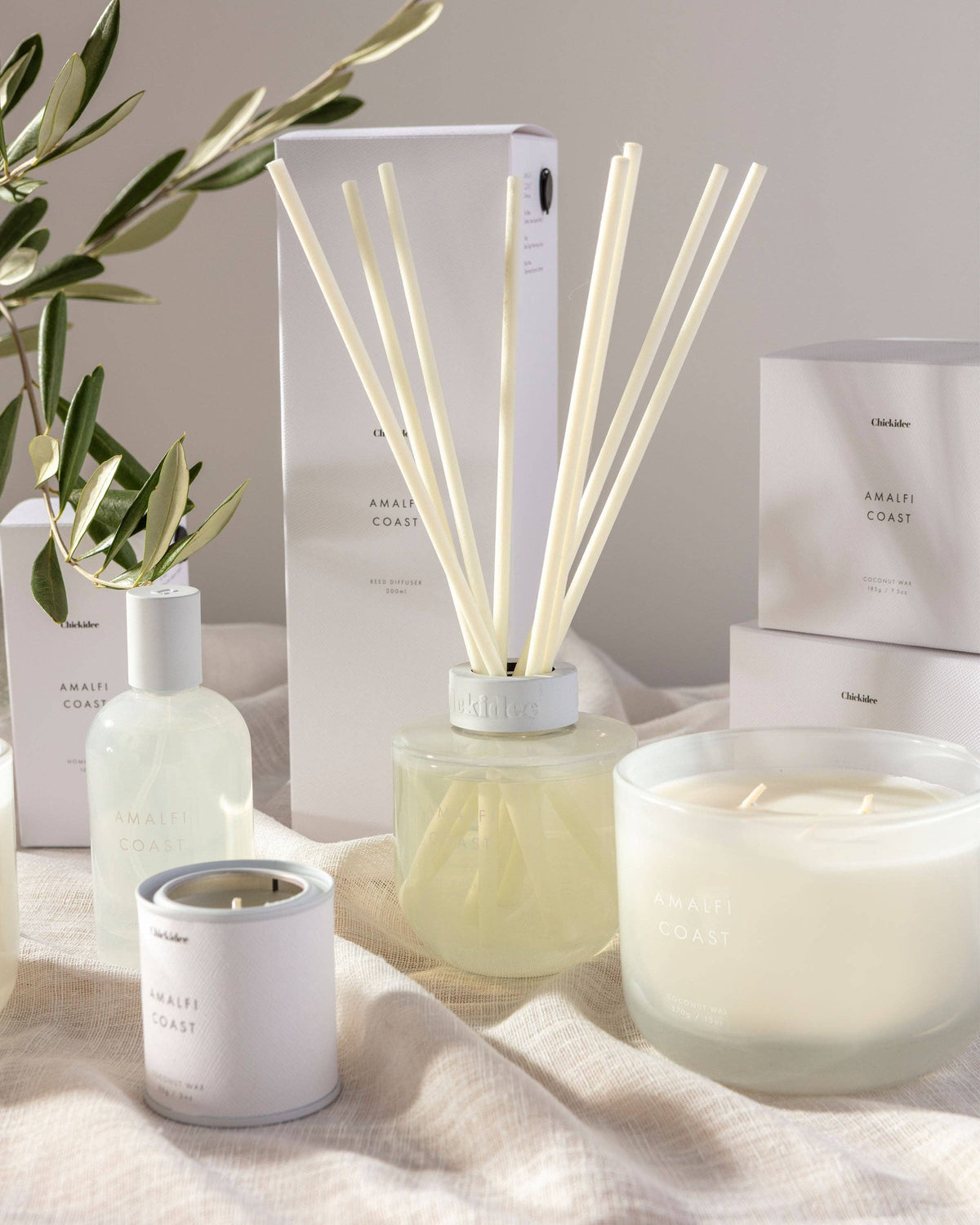 Amalfi Coast Neutral Core Reed Diffuser - Abhaile Interiors