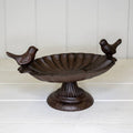 Cast Iron Plinth Birdbath
