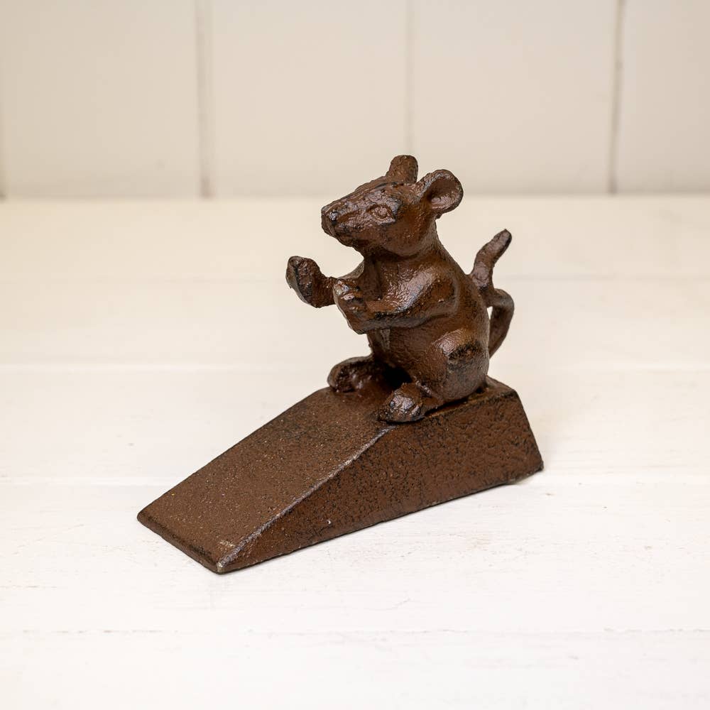 Cast Iron Mouse Door Stopper - Abhaile Interiors