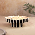 Marrakesh: Large Pedestal Candle - Myrrh & Tonka