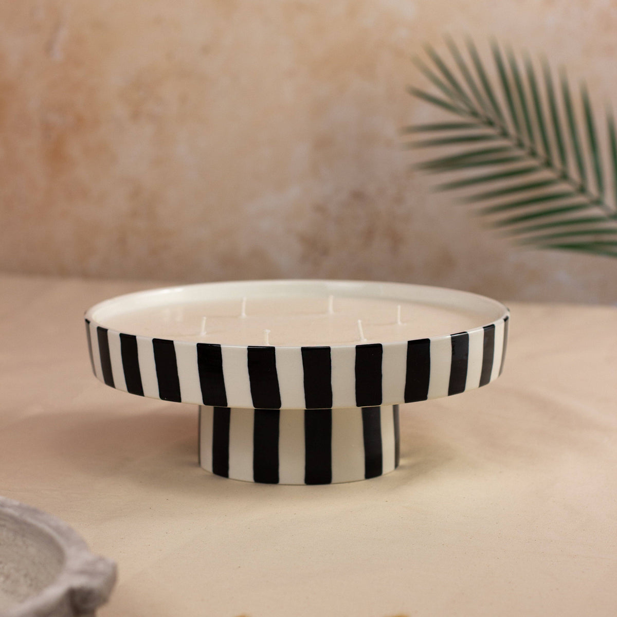 Marrakesh: Large Pedestal Candle - Myrrh & Tonka