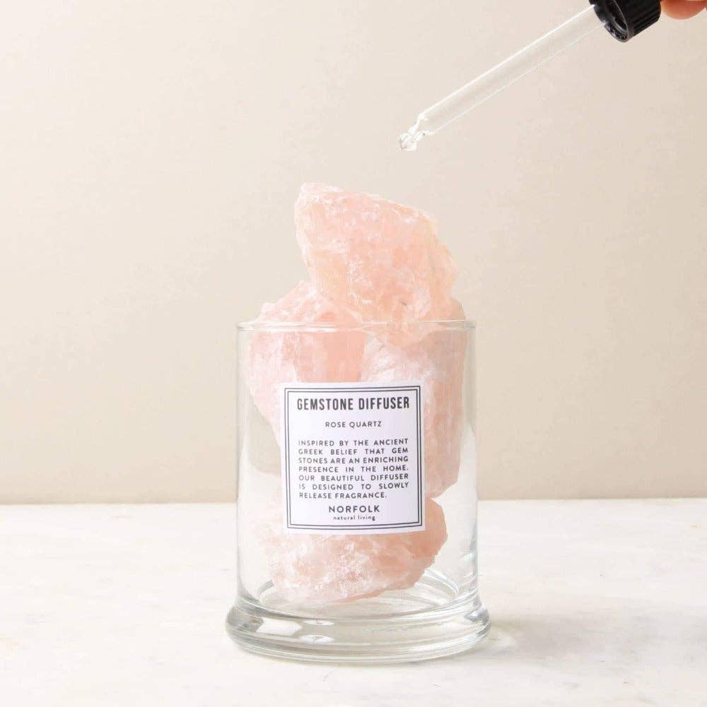 NEW* Gemstone Diffuser - Rose Quartz - Abhaile Interiors