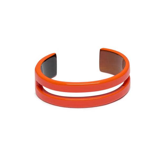 Orange Horn Cuff Bracelet - Abhaile Interiors