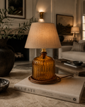 Apothecary Amber Lamp
